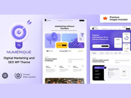 Numérique - SEO Digital Marketing WordPress Theme