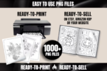 Produk Digital PLR & Resell Halaman Mewarnai - Coloring Page