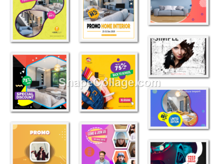 200 Template Desain Feed PPT